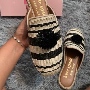 Kate Spade Solero Raffia Espadrilles